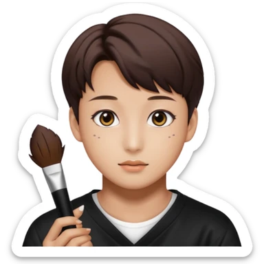 idol JungKook, BTS group sticker