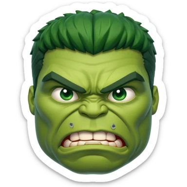 Hulk sticker