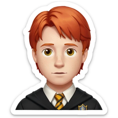 Ron Weasley from Harry Potter sticker