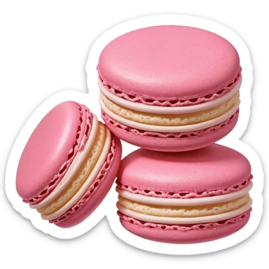 Some food, but make it in very girly pink tones. sticker