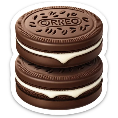oreo cookie sticker