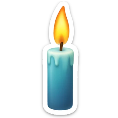 candle  sticker