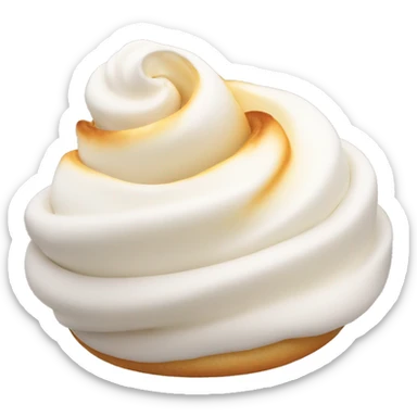 meringue roll sticker