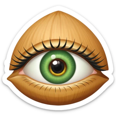 Ojos verdes (Solo el ojo) sticker