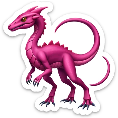 Shiny Exotic epic Salazzle-Genesect-Koraidon-Fakémon-hybrid-creature (full body)  sticker