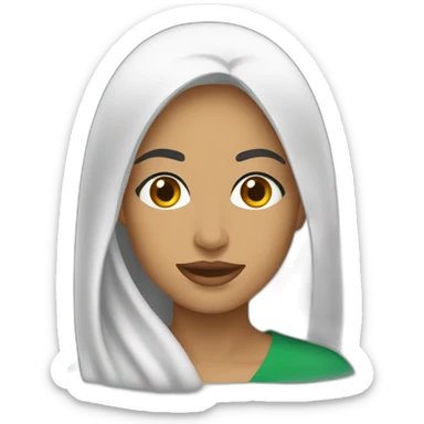 algeria was a woman sticker