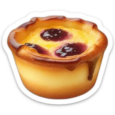 pastel de nata inteiro sticker