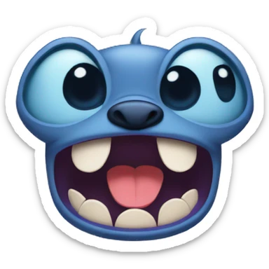 stich con la palabra hola  sticker