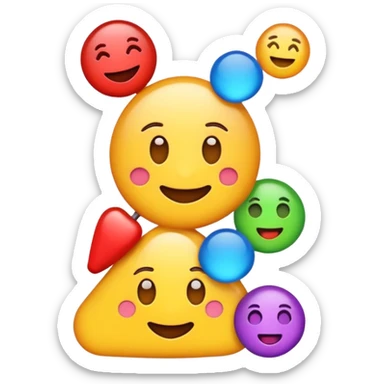 Random emoji sticker