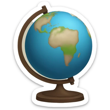 globe sticker