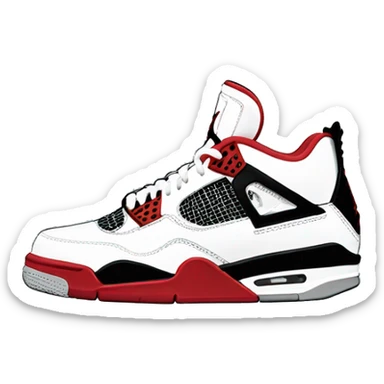 air Jordan 4 sticker