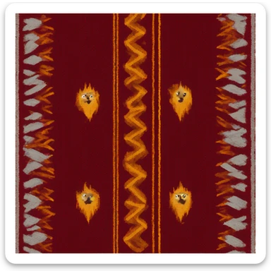 Gryffyndor scarf sticker