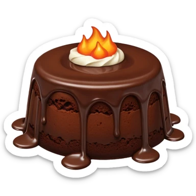 lava cake sticker