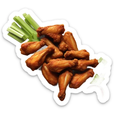 Wing stop sticker