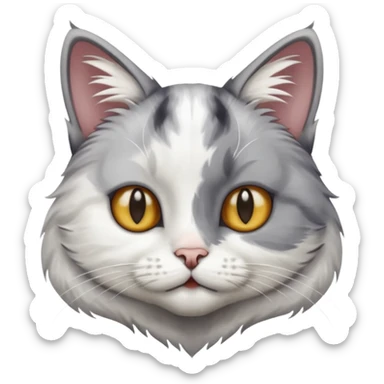 Cat doing a dap sticker