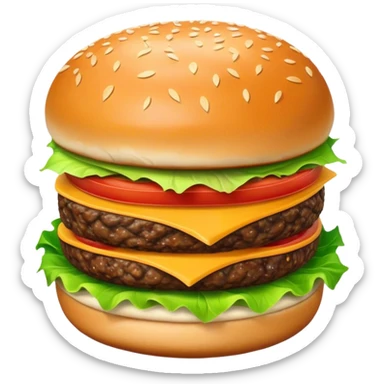 wendy burger sticker