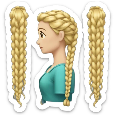 Tresse sticker