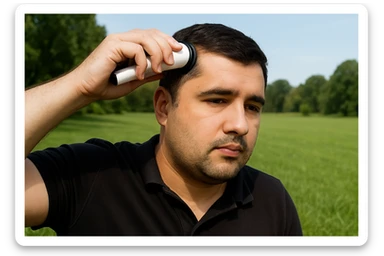 shu odamni soch olayotgani  sticker