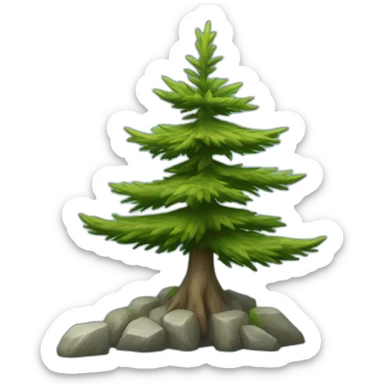halibut spruce sticker