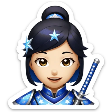 Celestial Samurai sticker