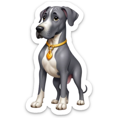 Great Dane sticker