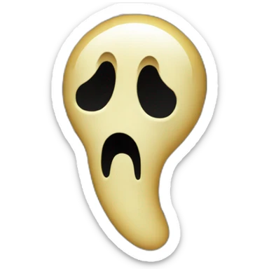 Ghostface_scream sticker