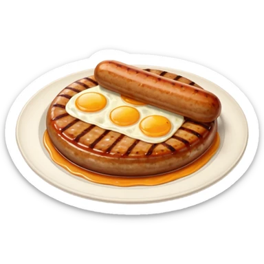 Breakfast sausage sticker