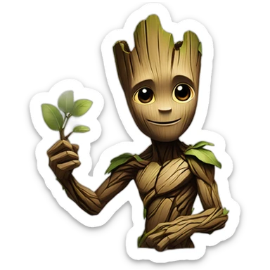 I am groot sticker