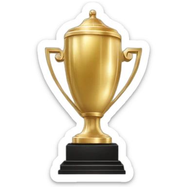 League des champion trophy sticker