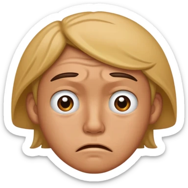 cara de estreñido sticker