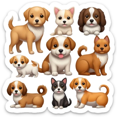 pets for ecommerce sticker