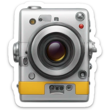 Máquina fotográfica profissional  sticker