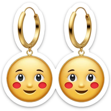 Earring Hoops sticker