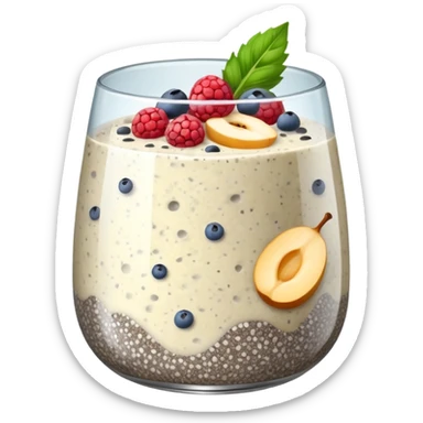 chia pudding  sticker