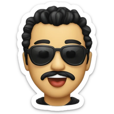 Gêne simmons de kiss sticker