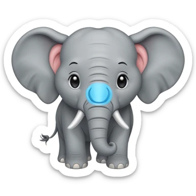 full Elephant sticker