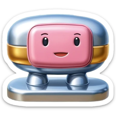  SPAM meat jeff koons style sculpture art french landscape  sticker