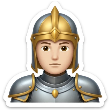 Human Paladin sticker