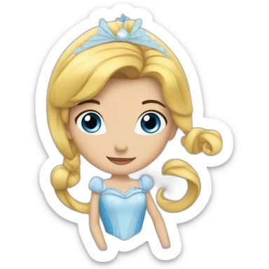 Cendrillon sticker