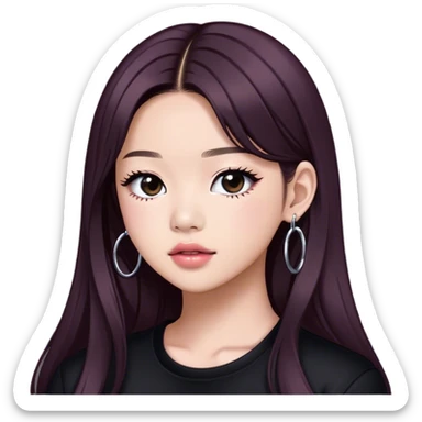 Kim Jennie from BLACKPINK sticker