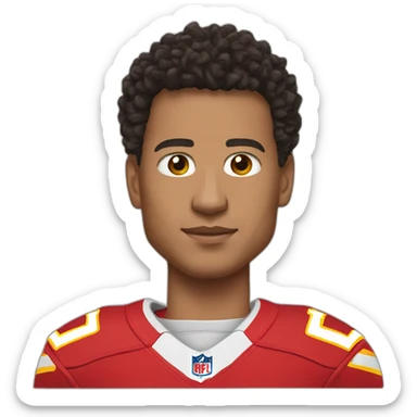 mahomes sticker
