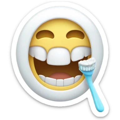 Oral care sticker