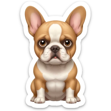 Bouledogue français corps sticker