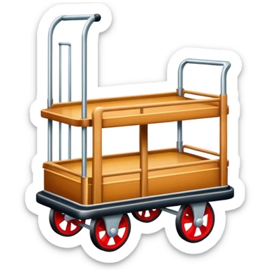 hotel trolley sticker