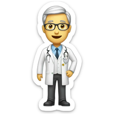 cientist teacher sticker