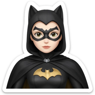Catwoman and Batman sticker