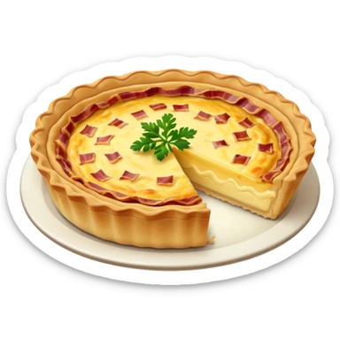 Quiche Lorraine sticker