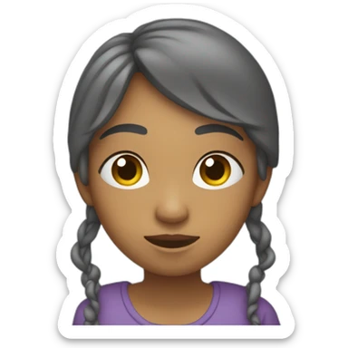 Maman qui boit de l'eau  sticker