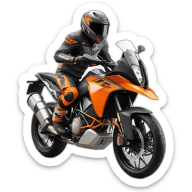 Moto KTM sticker