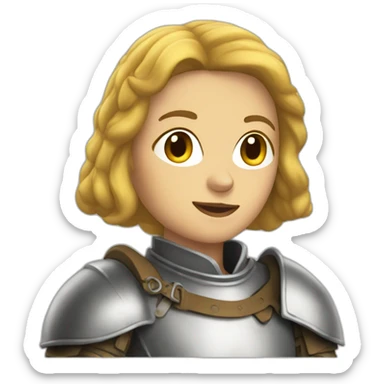 joan-of-arc sticker